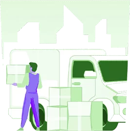 Zona de carga e descarga interior para facilitar o acesso à sua arrecadação para alugar no Porto.